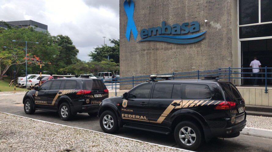 Urgente: PF se encontra na sede da Embasa
