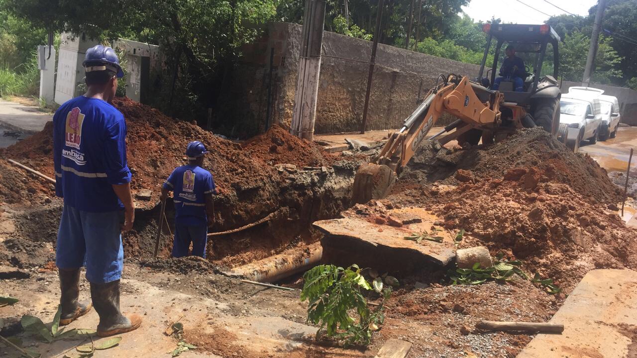 Resultado de imagem para adutora embasa Rua José Leite